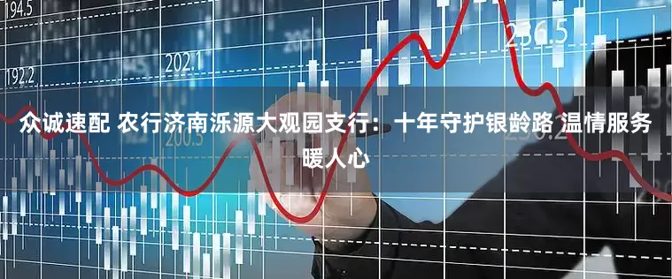 众诚速配 农行济南泺源大观园支行：十年守护银龄路 温情服务暖人心